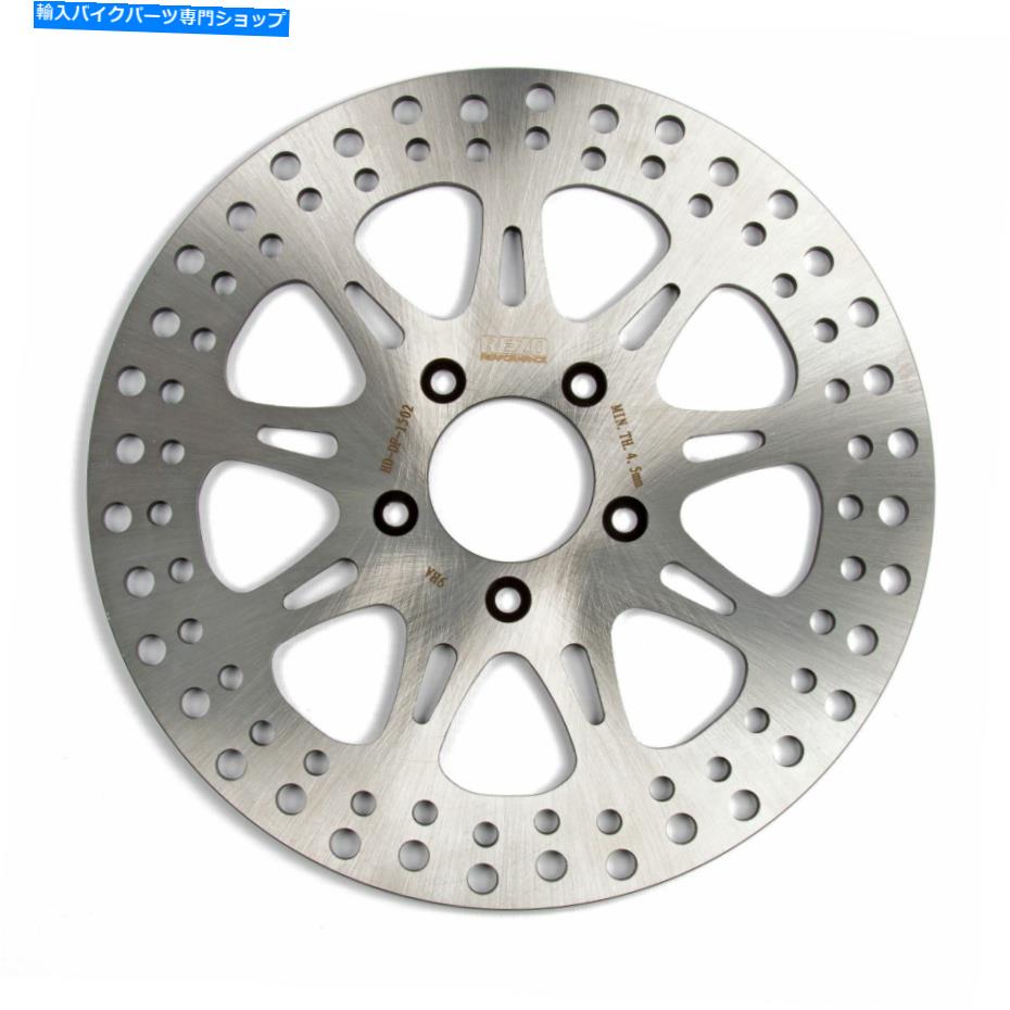 Brake Disc Rotors RezoステンレススチールフロントブレーキディスクハーレーXL 1200 L Sportster Low 07-11 Rezo Stainless Steel Front Brake Disc for Harley XL 1200 L Sportster Low 07-11【並行輸入品】