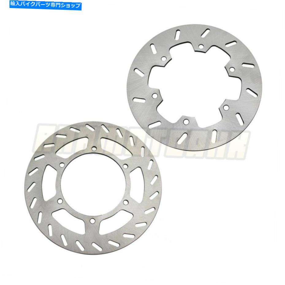 Brake Disc Rotors ヤマハTT250R 4GY3 4GY5 4WA1 RAID 1994 1995 1995のフロントリアブレーキローターディスク Front Rear Brake Rotor Disc For Yamaha TT250R 4GY3 4GY5 4WA1 Raid 1994 1995 1996【並行輸入品】