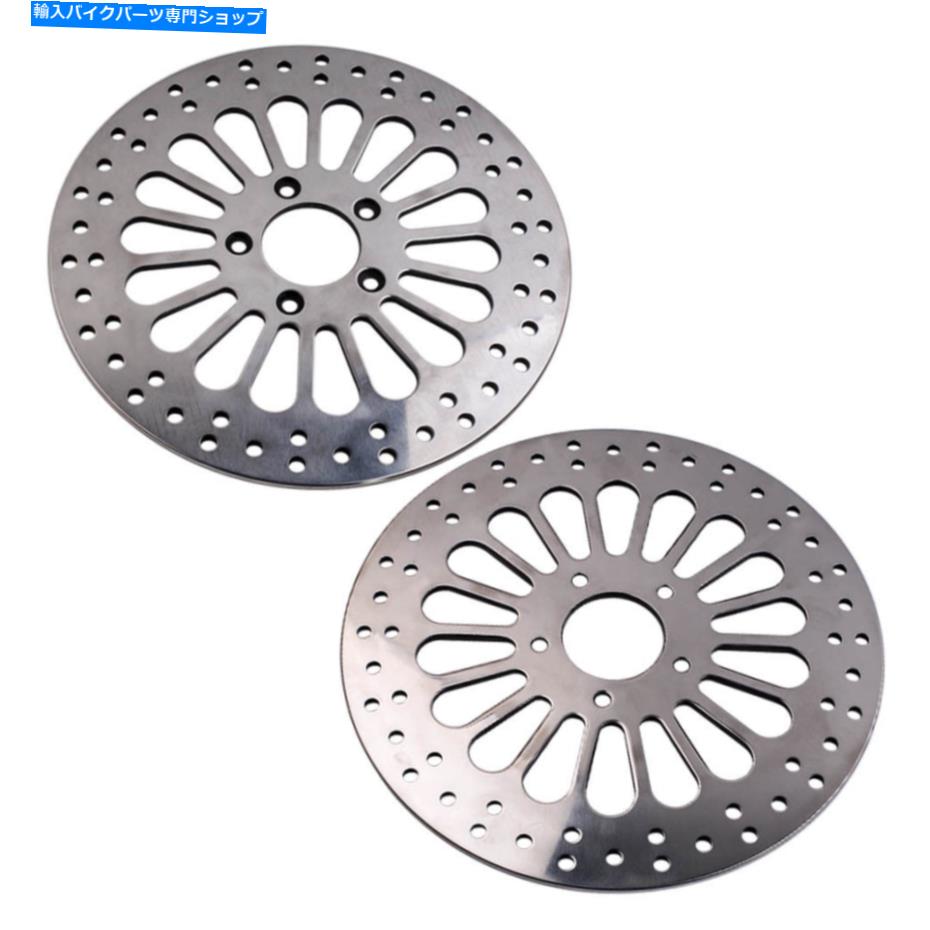 Brake Disc Rotors 2PCS 11.8 "ハーレー用のフロントブレーキローターディスクツーリング2008-13ダイナ07-17 2Pcs 11.8" Front Brake Rotor Disc for Harley for Touring 2008-13 for Dyna 07-17【並行輸入品】｜Us Custom Parts Shop USDM