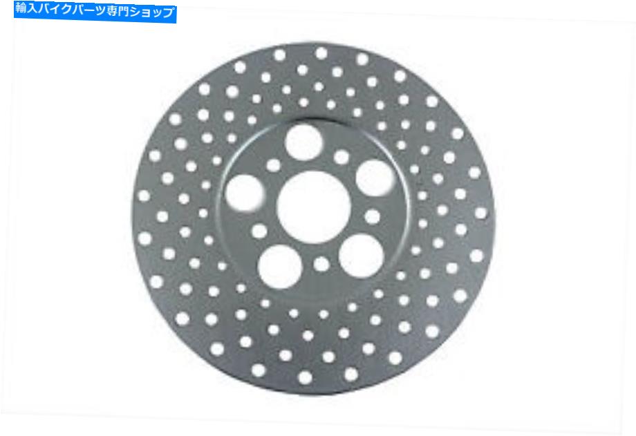 Brake Disc Rotors 10ドリルフロントまたはリアブレーキディスクは、ハーレーダビッドソンに適合します 10 Drilled Front or Rear Brake Disc fits Harley-Davidson【並行輸入品】