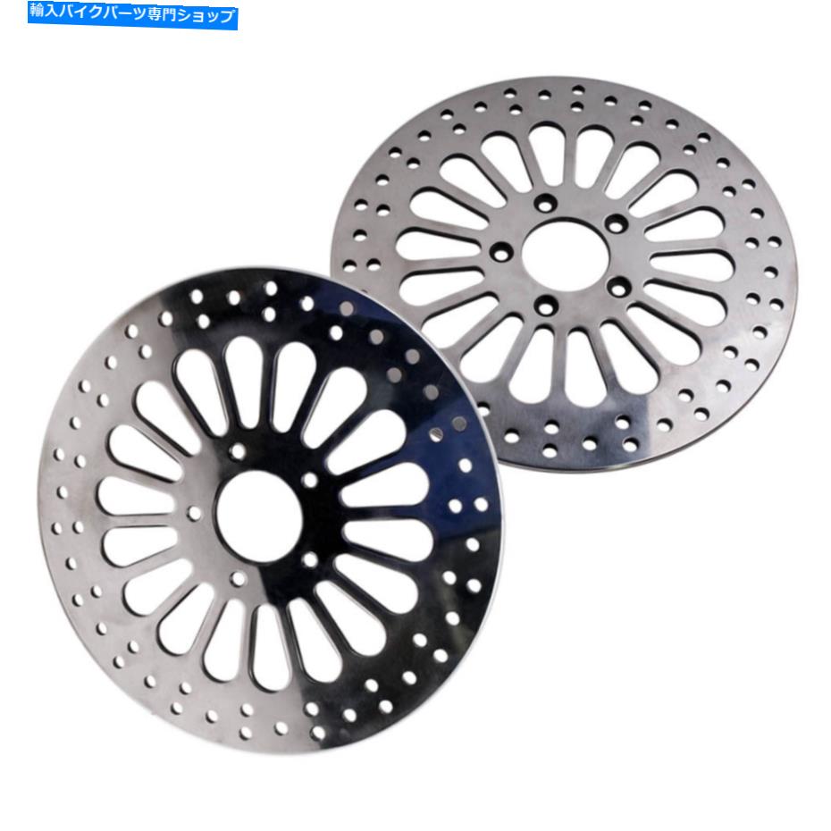 Brake Disc Rotors 1ペアフロント11.8 "ダイナのハーレー用ブレーキローターディスクステンレス鋼2007-17 1 Pair Front 11.8" Brake Rotor Disc Stainless Steel for Harley for Dyna 2007-17【並行輸入品】|Us Custom Parts Shop USDM