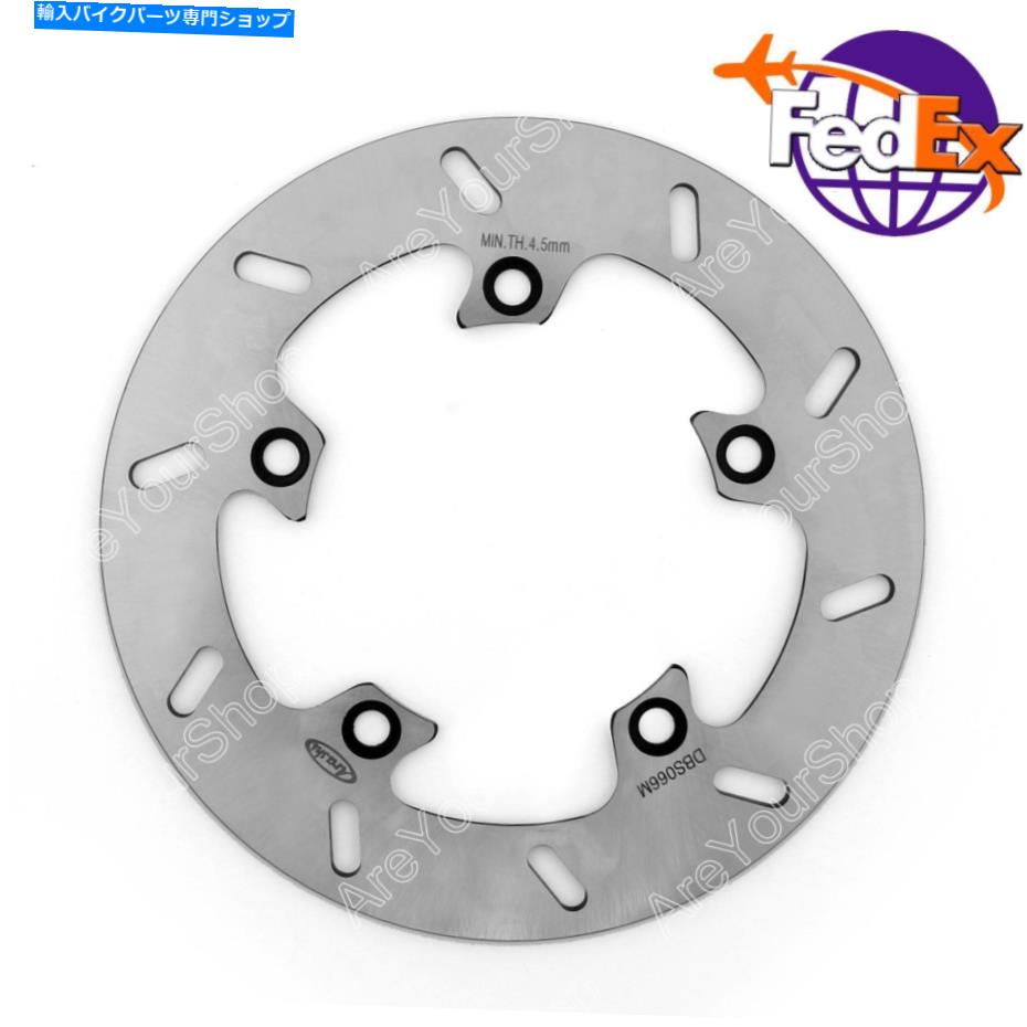 Brake Disc Rotors スズキGSX GSF 650 1250 Bandit GSR 400 700 06-15 sに適合するリアブレーキローターディスク Rear Brake Rotor Disc Fit for Suzuki GSX GSF 650 1250 Bandit GSR 400 700 06-15 S【並行輸入品】