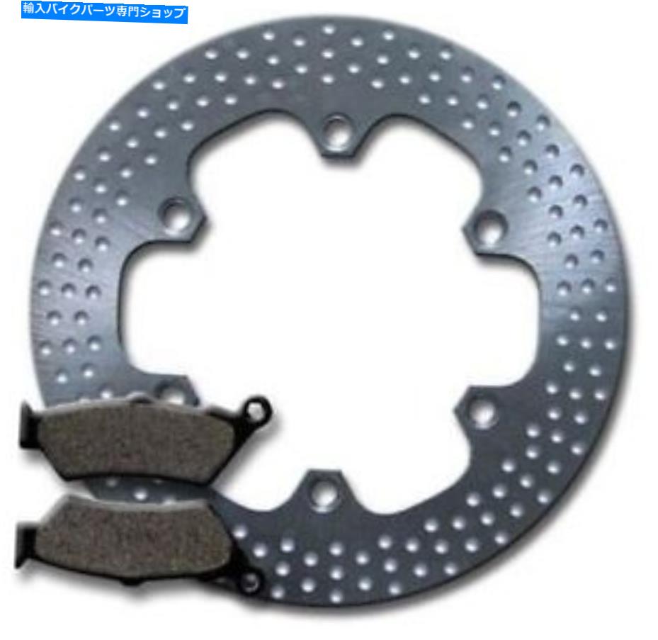 Brake Disc Rotors ホンダフロントブレーキディスクローター +パッドFX 650 Vigor（1999-2003）SLR 650（1997-1998） Honda Front Brake Disc Rotor + Pads FX 650 Vigor (1999-2003) SLR 650 (1997-1998)【並行輸入品】