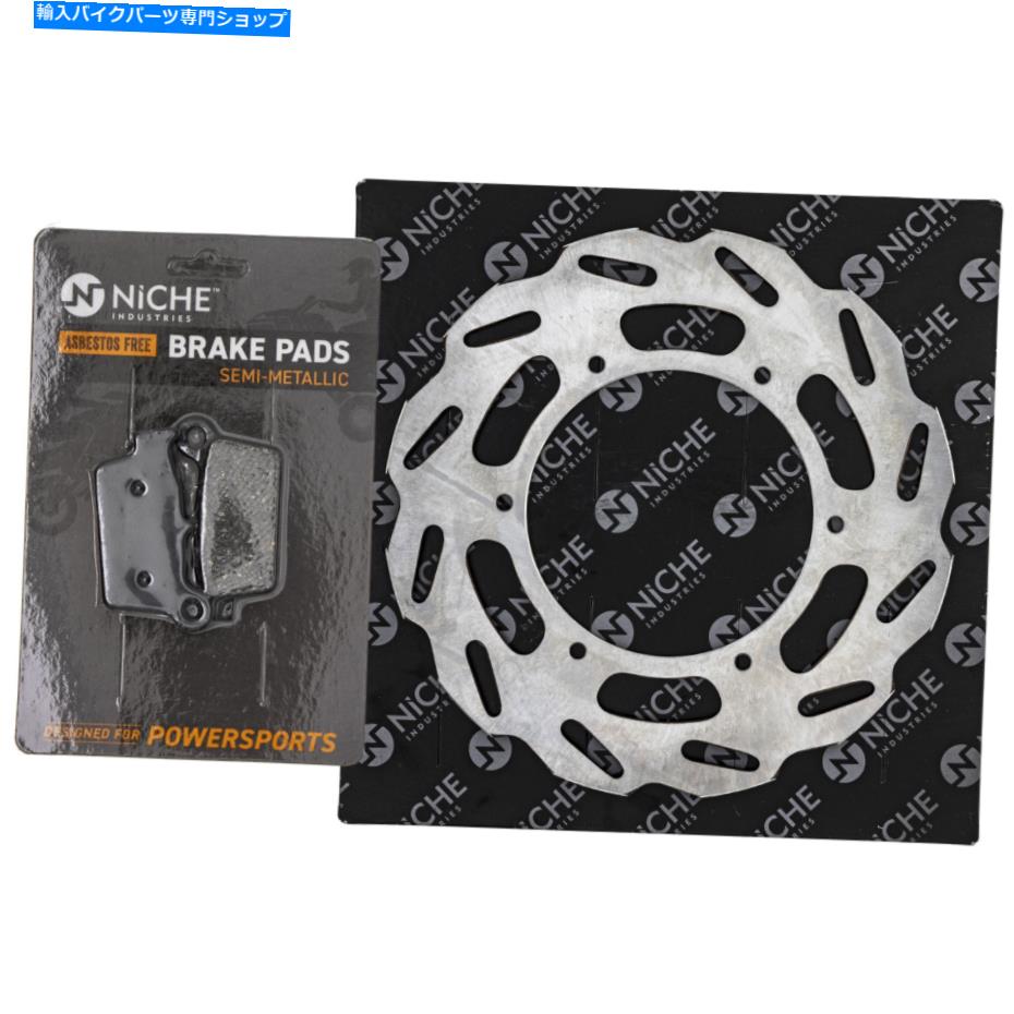 Brake Disc Rotors ヤマハ5un-W0046-00-00セミメタリック用ニッチリアブレーキローターパッドキット NICHE Rear Brake Rotor Pad Kit for Yamaha 5UN-W0046-00-00 Semi Metallic【並行輸入品】|Us Custom Parts Shop USDM