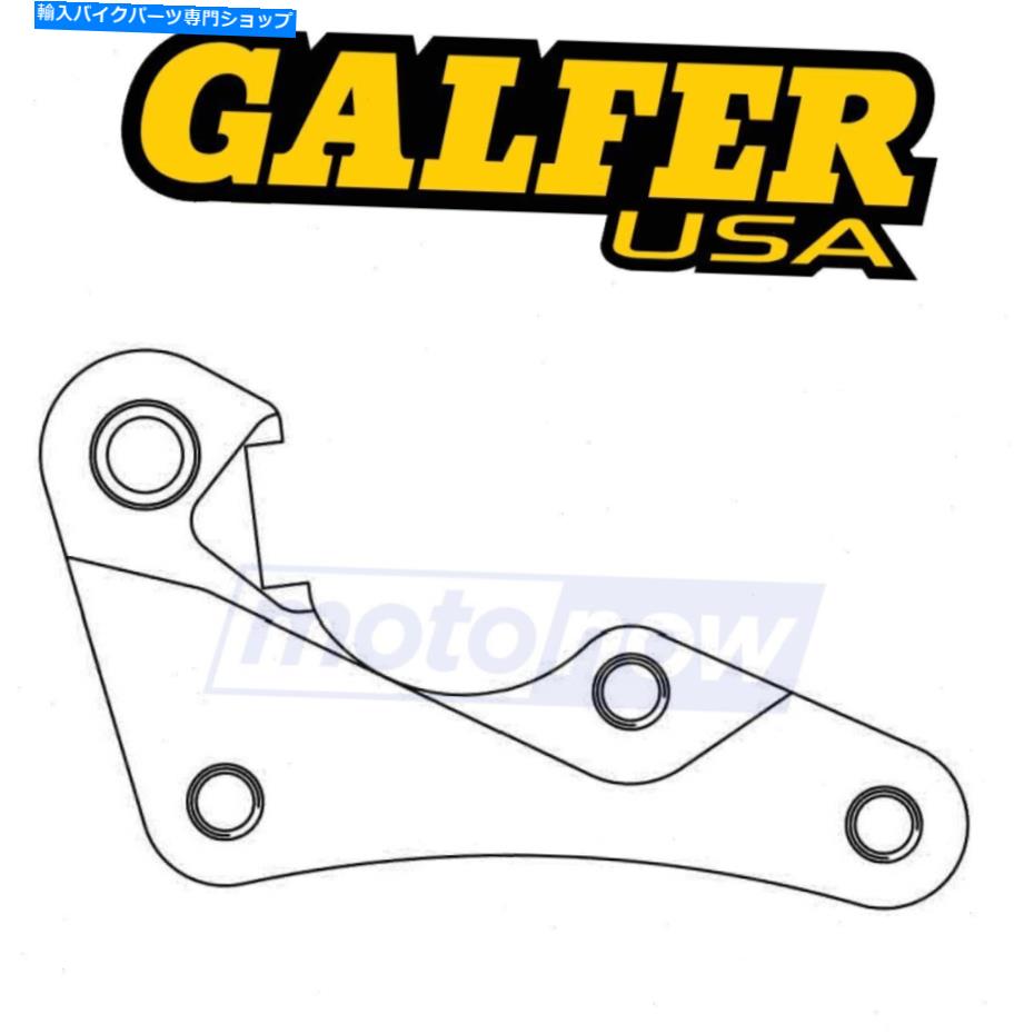 Brake Disc Rotors 津波280mmローターキットのガルファーブレーキブラケット2004-2007 Honda CR250R VU Galfer Brakes Bracket for Tsunami 280mm Rotor Kit for 2004-2007 Honda CR250R vu【並行輸入品】|Us Custom Parts Shop USDM