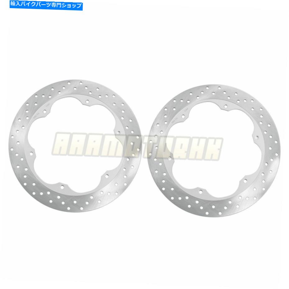 Brake Disc Rotors ヤマハXJ900S転換用のフロントブレーキディスクローター1995-2003 1997 1998 99 Front Brake Disc Rotors For Yamaha XJ900S Diversion 1995-2003 1996 1997 1998 99【並行輸入品】|Us Custom Parts Shop USDM