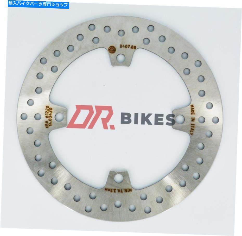 Brake Disc Rotors スズキRMX 450 Z 2010-2017ブレンボセリエオロリアディスク Suzuki RMX 450 Z 2010 - 2017 Brembo Serie Oro Rear Disc【並行輸入品】