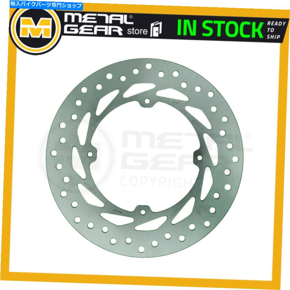 Brake Disc Rotors Honda Dall-Ara XR 250 E 2004 2005 2006 2007 2008に左に左のブレーキディスクローターフロント Brake Disc Rotor Front Left for HONDA DALL-ARA XR 250 E 2004 2005 2006 2007 2008【並行輸入品】