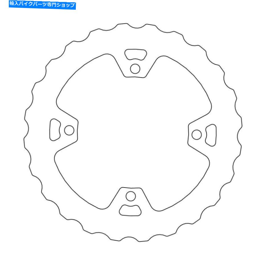 Brake Disc Rotors Sherco St 250 2014-2022 Moto Master Brake Rotor固定ニトロマッドウェーブ Sherco ST 250 2014-2022 Moto Master Brake Rotor Fixed Nitro Mud Wave【並行輸入品】