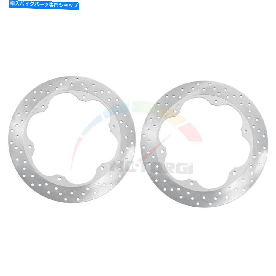 Brake Disc Rotors ヤマハのフロントブレーキローターXJ900S転換1995-2003 1997 1998 99 00 02 Front Brake Rotors For Yamaha XJ900S Diversion 1995-2003 1996 1997 1998 99 00 02【並行輸入品】