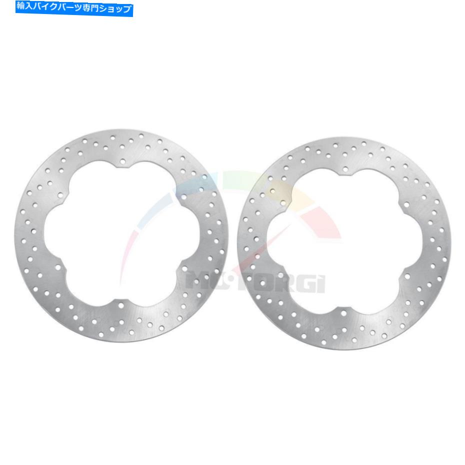 Brake Disc Rotors ヤマハXJ900S迂回用のフロントブレーキローターディスク1995-2003 2000 01 02ペア Front Brake Rotors Disc for Yamaha XJ900S Diversion 1995-2003 2000 01 02 Pair【並行輸入品】