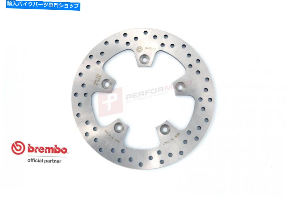 Brake Disc Rotors KTM 990 SuperMoto R 08-09用ブレンボリアブレーキディスクSerie Oro Brembo Rear Brake Disc Serie Oro for KTM 990 Supermoto R 08-09【並行輸入品】
