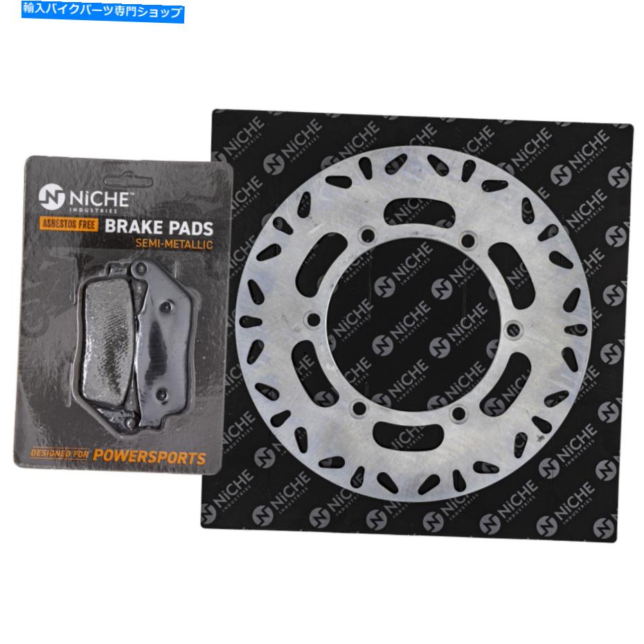 Brake Disc Rotors ホンダのニッチフロント右ブレーキローターパッドキット06455-MJE-D02セミメタリック NICHE Front Right Brake Rotor Pad Kit For Honda 06455-MJE-D02 Semi Metallic【並行輸入品】|Us Custom Parts Shop USDM
