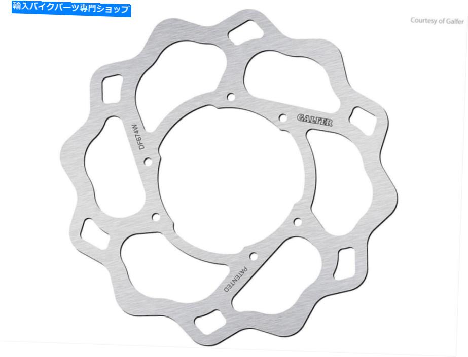 Brake Disc Rotors Galfer Brakes -DF307W -Standard Wave Brake Rotor Galfer Brakes - DF307W - Standard Wave Brake Rotor【並行輸入品】｜Us Custom Parts Shop USDM 53,592円