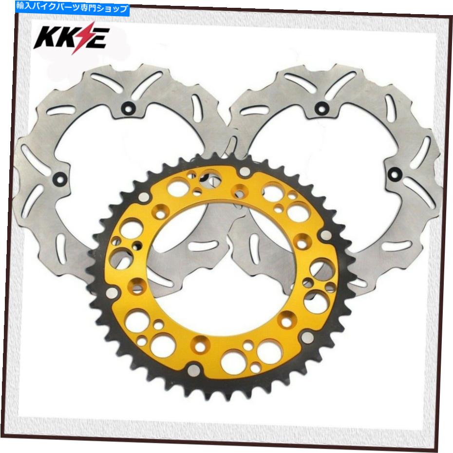 Brake Disc Rotors KKEフロント＆リアディスクローター240mmゴールド49Tスズキ用のスプロケットRMZ250 RMZ450 KKE Front & Rear Disc Rotors 240MM Gold 49T Sprocket For SUZUKI RMZ250 RMZ450【並行輸入品】｜Us Custom Parts Shop USDM 89,320円