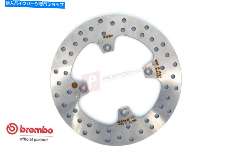 Brake Disc Rotors ブレンボリアブレーキディスクセリエオロフォードゥカティ1100ハイパーモタールEVO 10-12 Brembo Rear Brake Disc Serie Oro for Ducati 1100 Hypermotard Evo 10-12【並行輸入品】｜Us Custom Parts Shop USDM