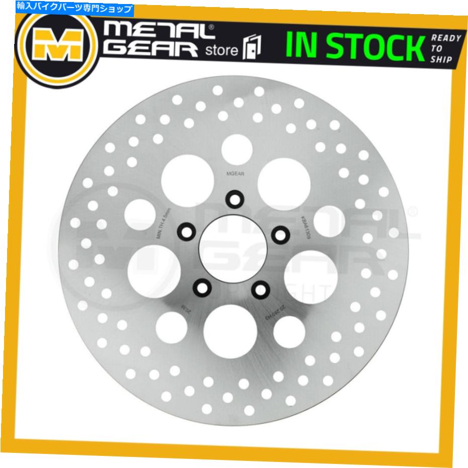 Brake Disc Rotors ハーレーFLSTFB 1584 FAT BOY LO 2010に左のブレーキディスクローターフロント Brake Disc Rotor Front Left for HARLEY FLSTFB 1584 Fat Boy Lo 2010 2011【並行輸入品】