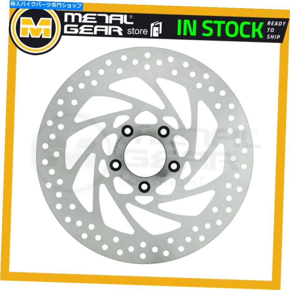Brake Disc Rotors ハーレーFLTRI 1450ロードグライドEFI 2005のブレーキディスクローターフロント左または右 Brake Disc Rotor Front Left or Right for HARLEY FLTRI 1450 Road Glide EFI 2005【並行輸入品】