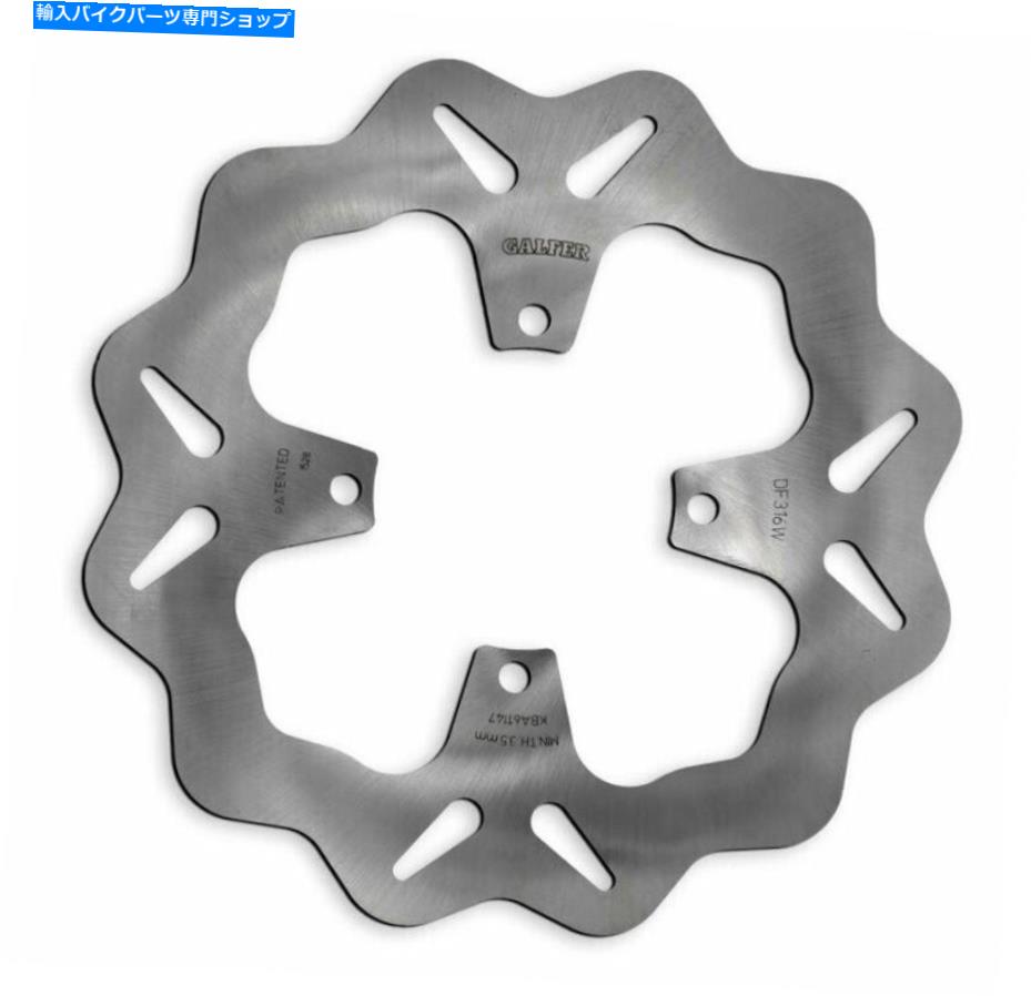 Brake Disc Rotors スズキ2004-2010 GS 500 F GALFER USAソリッドマウントウェーブブレーキローター - リア Suzuki 2004-2010 GS 500 F Galfer USA Solid Mount Wave Brake Rotor - Rear【並行輸入品】｜Us Custom Parts Shop USDM 52,668円