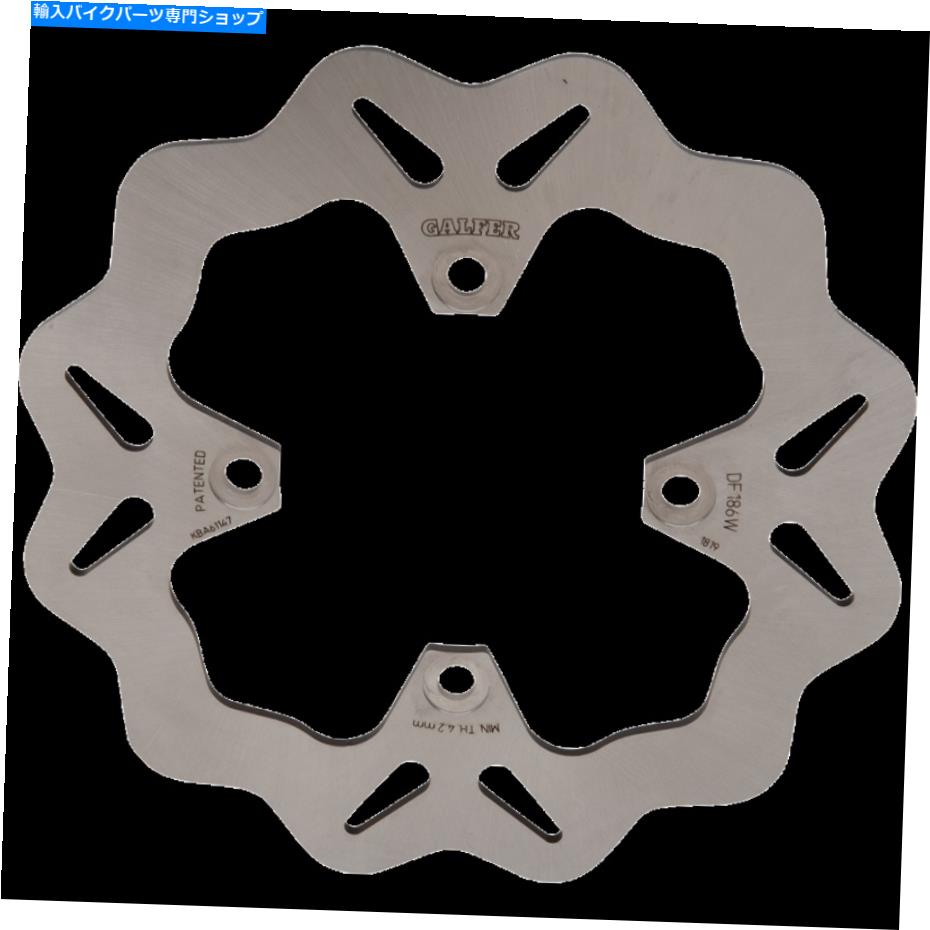Brake Disc Rotors Galfer Brakes -DF186W -Standard Wave Brake Rotor Galfer Brakes - DF186W - Standard Wave Brake Rotor【並行輸入品】|Us Custom Parts Shop USDM