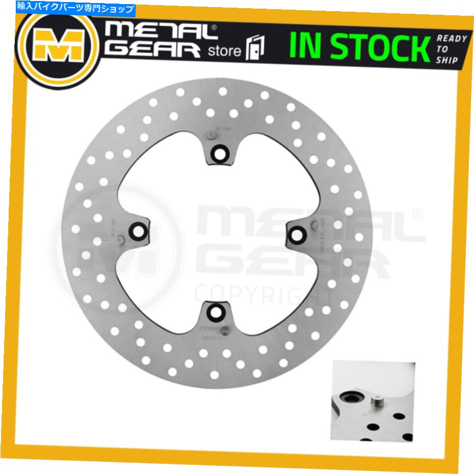 Brake Disc Rotors ドゥカティのブレーキディスクローターリア998モンスターS4RS 2006 2007 2008 Brake Disc Rotor Rear for DUCATI 998 Monster S4RS 2006 2007 2008【並行輸入品】