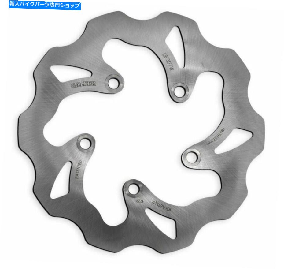 Brake Disc Rotors スズキ1989-1998 GSXR 1100 Galfer USAソリッドマウントウェーブブレーキローター - リア Suzuki 1989-1998 GSXR 1100 Galfer USA Solid Mount Wave Brake Rotor - Rear【並行輸入品】|Us Custom Parts Shop USDM