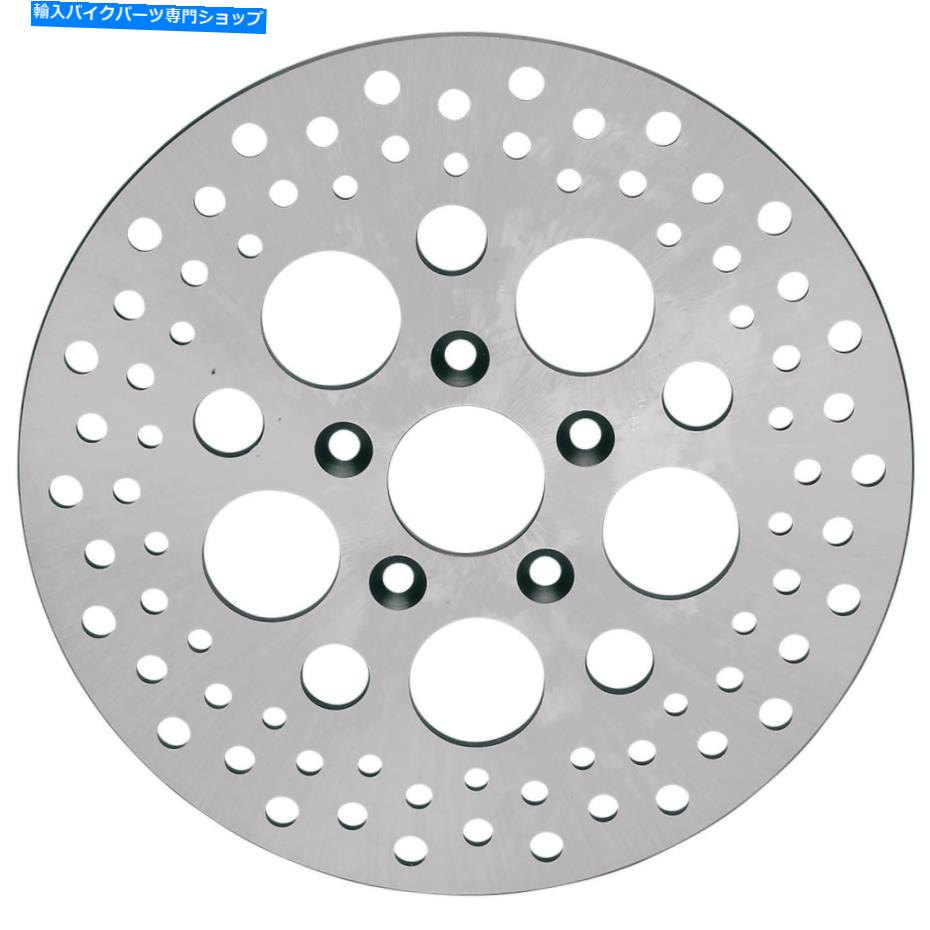 Brake Disc Rotors ラッセルドリルステンレススチールブレーキローター-11.5インチ - ハーレーダブを交換します Russell Drilled Stainless Steel Brake Rotor - 11.5 inches - Replaces Harley-Dav【並行輸入品】｜Us Custom Parts Shop USDM