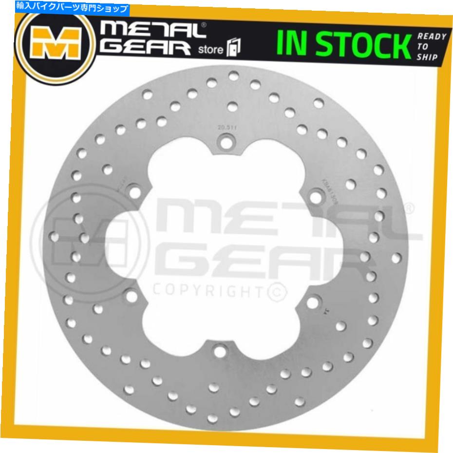 Brake Disc Rotors Ducati 750 s 1988 1989 1990用のメタルゲアブレーキディスクローターリア MetalGear Brake Disc Rotor Rear for DUCATI 750 S 1988 1989 1990【並行輸入品】|Us Custom Parts Shop USDM