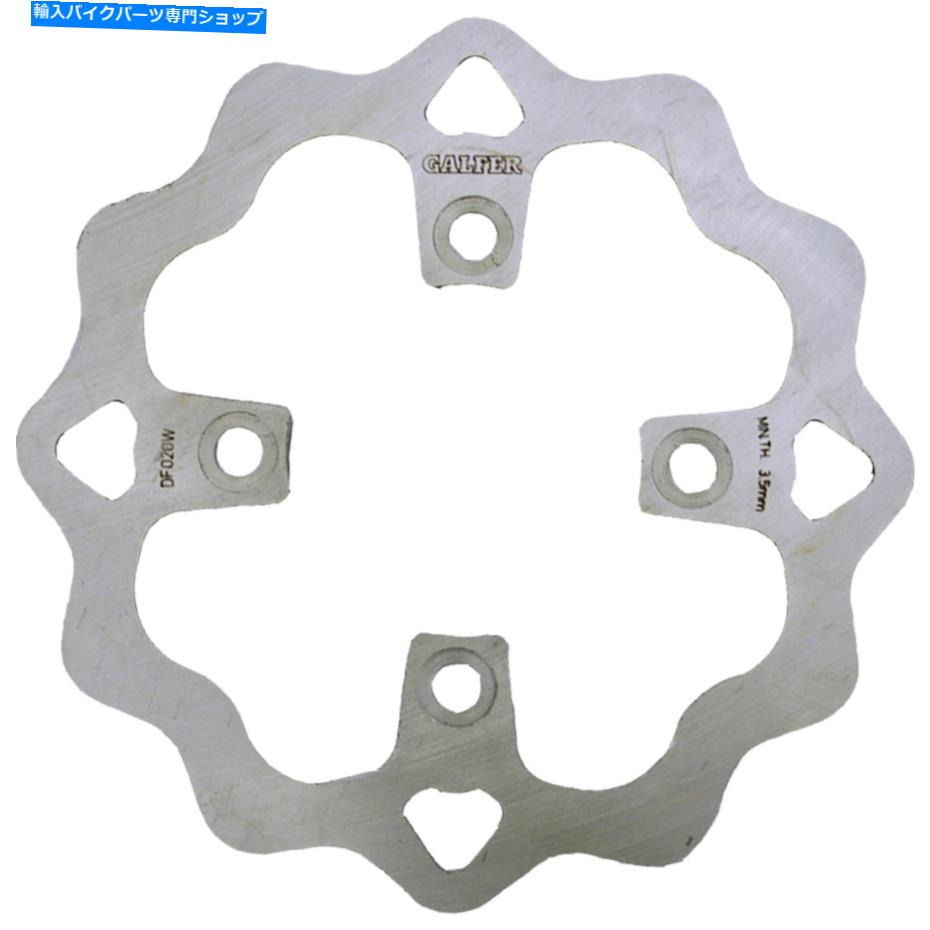 Brake Disc Rotors Galfer標準サイズリアウェーブローターDF350W Galfer Standard Size Rear Wave Rotor DF350W【並行輸入品】|Us Custom Parts Shop USDM