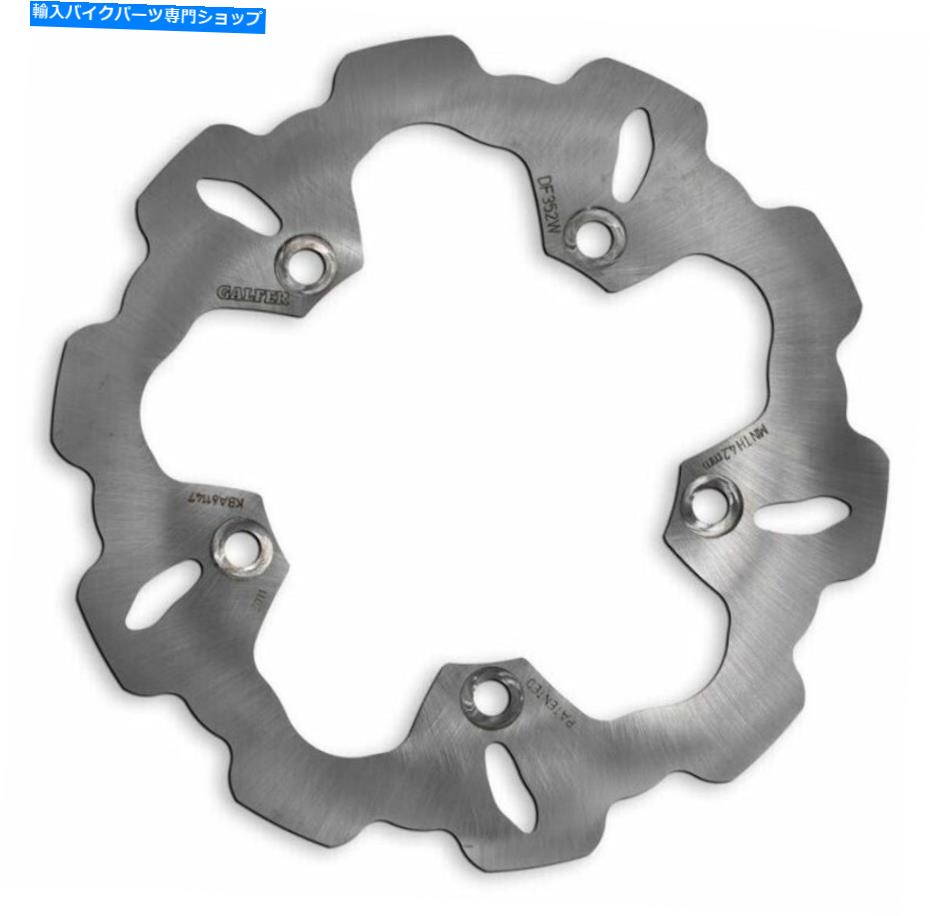 Brake Disc Rotors スズキ2007-2010 SV 650 S ABS GALFER USAソリッドマウントウェーブブレーキローター - リア Suzuki 2007-2010 SV 650 S ABS Galfer USA Solid Mount Wave Brake Rotor - Rear【並行輸入品】|Us Custom Parts Shop USDM