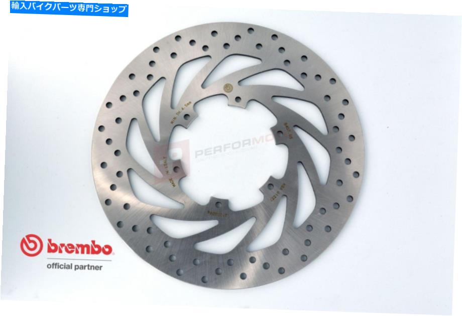 Brake Disc Rotors ブレンボセリエオロフロントブレーキディスクアプリリア650ペガソ97-00 Brembo Serie Oro Front Brake Disc for Aprilia 650 Pegaso 97-00【並行輸入品】|Us Custom Parts Shop USDM