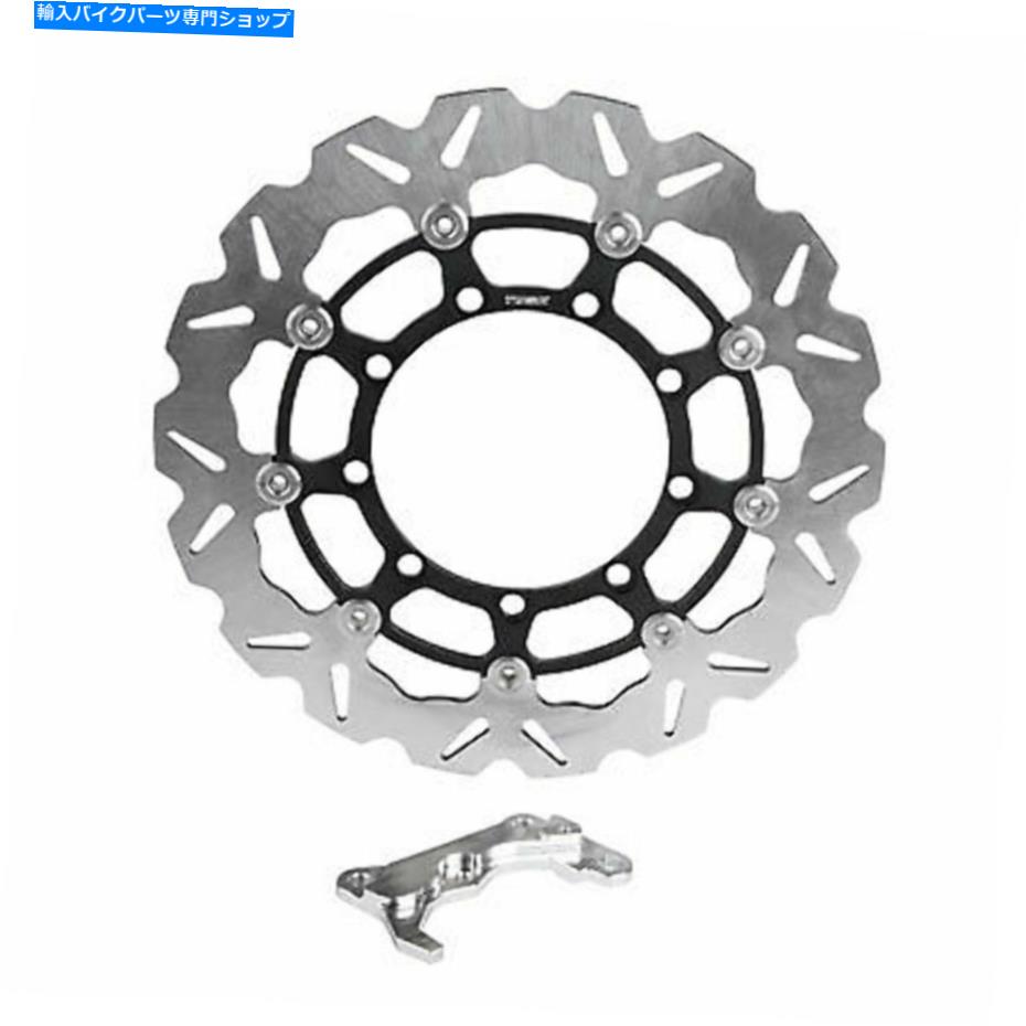 Brake Disc Rotors Tusk特大フローティング台風フロントブレーキローターキット、FRNT 270mm、KX450F 06-2014 Tusk Oversized Floating Typhoon Front Brake Rotor Kit,Frnt 270mm,KX450F 06-2014【並行輸入品】|Us Custom Parts Shop USDM