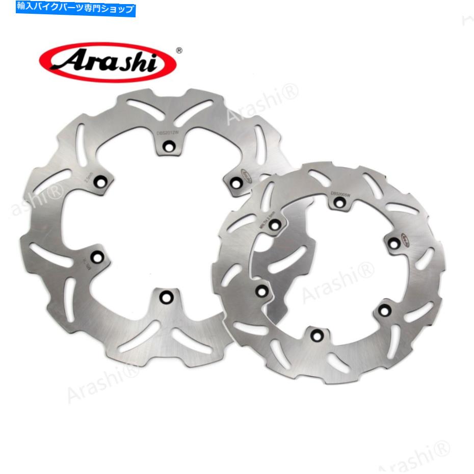 Brake Disc Rotors スズキRM 125 / RM 250 1989-1999 1990 1991のフロント＆リアブレーキディスクローター Front & Rear Brake Disc Rotors For Suzuki RM 125 / RM 250 1989 - 1999 1990 1991【並行輸入品】｜Us Custom Parts Shop USDM