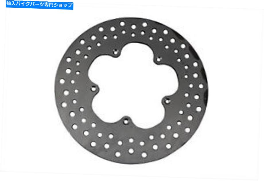 Brake Disc Rotors デュラステンレススチールフロントブレーキディスクハーレーのクローバーリーフスタイル1974-1977 Dura Stainless Steel Front Brake Disc Clover Leaf Style for Harley 1974 - 1977【並行輸入品】|Us Custom Parts Shop USDM