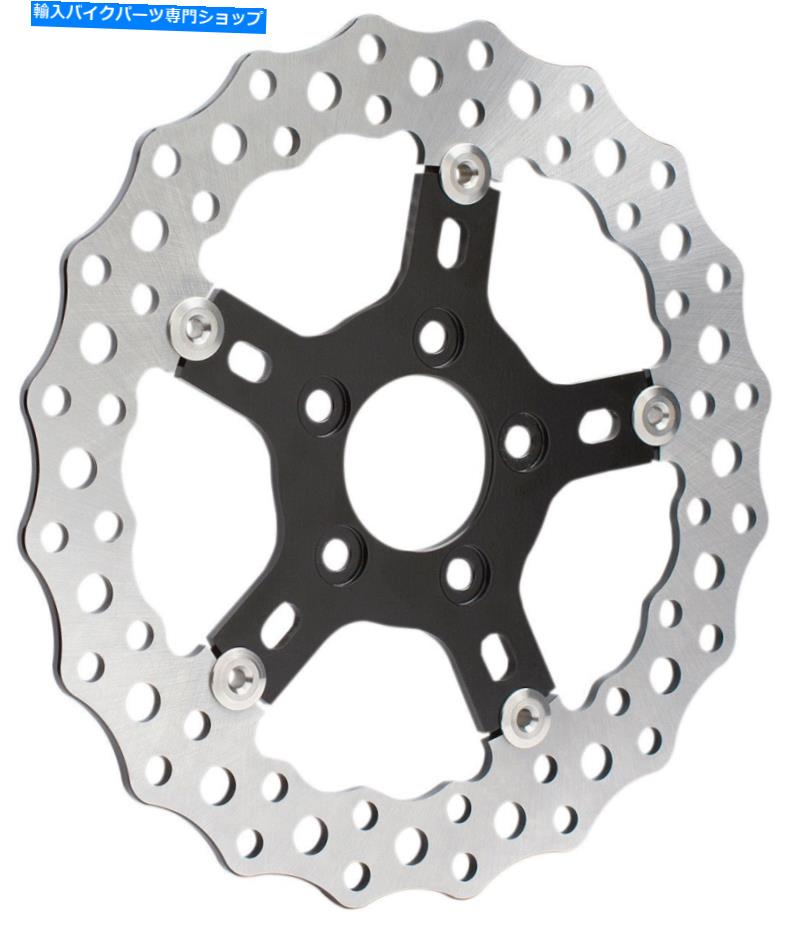 Brake Disc Rotors Arlen Ness -02-786-11.5in。ジャグ付きフロント/リアローター Arlen Ness - 02-786 - 11.5in. Jagged Front/Rear Rotor【並行輸入品】