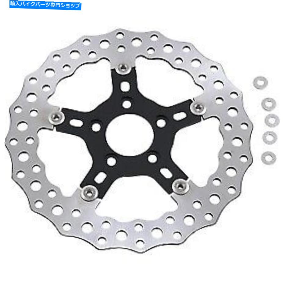 Brake Disc Rotors アーレンネスジャグフローティングブレーキローターフロント/リアハーレー(説明の説明) Arlen Ness Jagged Floating Brake Rotor Front/Rear for Harley (Check Description)【並行輸入品】|Us Custom Parts Shop USDM