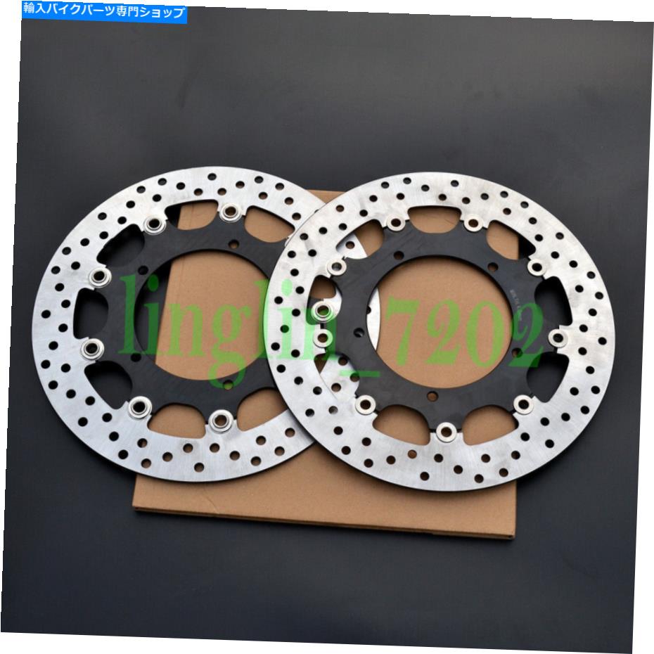 Brake Disc Rotors ヤマハフェイザーFZ1 1000 2006-2009 2007 2008に適したフロントブレーキディスクローターフィット07 09 Front Brake Disc Rotor Fit For Yamaha Fazer FZ1 1000 2006-2009 2007 2008 07 09【並行輸入品】