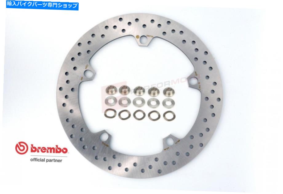 Brake Disc Rotors BMW F850 GSアドベンチャー18のブレンボセリエオロフロントブレーキディスク18 Brembo Serie Oro Front Brake Disc for BMW F850 GS Adventure 18【並行輸入品】
