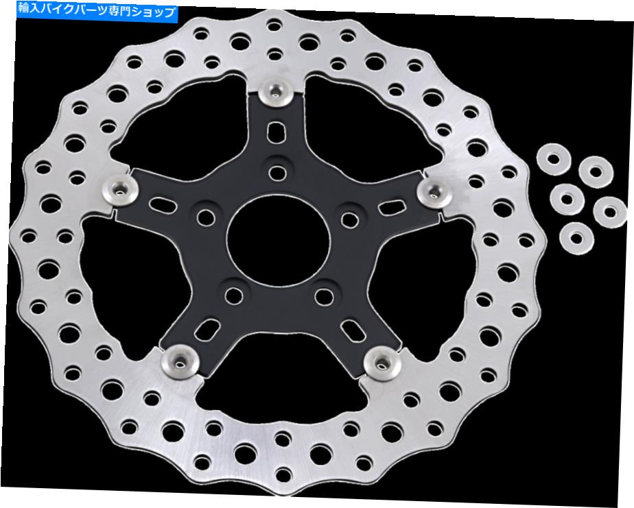 Brake Disc Rotors Arlen Ness Jagged 11.5 "フロントリアブレーキローター2000-2017 HarleyDyna Softail Arlen Ness Jagged 11.5" Front Rear Brake Rotor 2000-2017 Harley Dyna Softail【並行輸入品】|Us Custom Parts Shop USDM