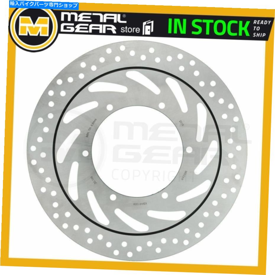 Brake Disc Rotors ヤマハXV 1600ロードスター2005 2006 2006のメタルゲアブレーキディスクローターリア MetalGear Brake Disc Rotor Rear for YAMAHA XV 1600 Road Star 2005 2006 2007【並行輸入品】｜Us Custom Parts Shop USDM