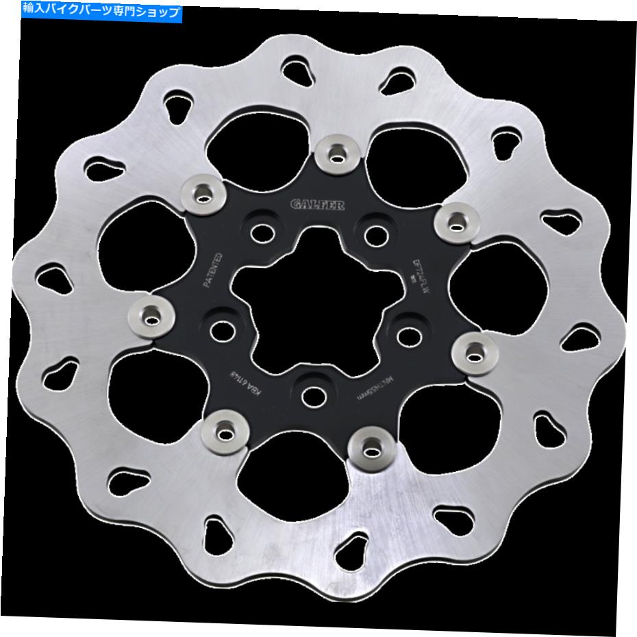 Brake Disc Rotors Galfer Brakes -DF724FLW-フローティング波ローター、黒のキャリアでフルフローティング Galfer Brakes - DF724FLW - Floating Wave Rotor, Full Floating with Black Carrier【並行輸入品】|Us Custom Parts Shop USDM