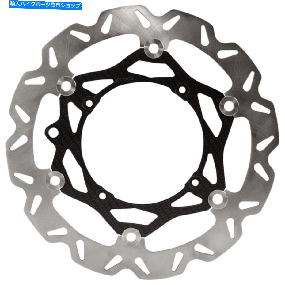 Brake Disc Rotors EBC -OSX6437-特大のカーボンファイバールックブレーキローターキット EBC - OSX6437 - Oversized Carbon Fiber Look Brake Rotor Kit【並行輸入品】