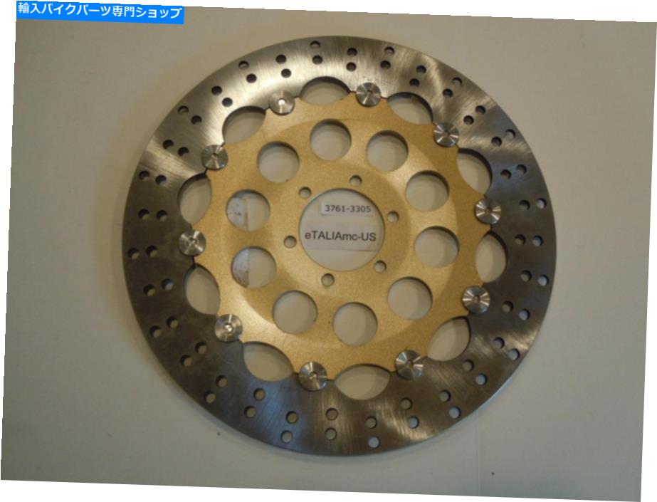 Brake Disc Rotors Moto Guzzi 3761-3305新しいフロントブレーキディスクV11スポーツ/SP1 37613305 3761 3305 MOTO GUZZI 3761-3305 NEW FRONT BRAKE DISC V11 SPORT/SP1 37613305 3761 3305【並行輸入品】