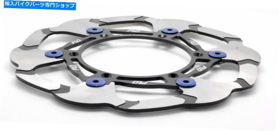 Brake Disc Rotors KTM / Husqvarna 270mmフロントブレーキローターブラック /ブルーBy Flo Motorsports 270 mm KTM / HUSQVARNA 270mm Front Brake Rotor BLACK / BLUE by Flo Motorsports 270 mm【並行輸入品】|Us Custom Parts Shop USDM