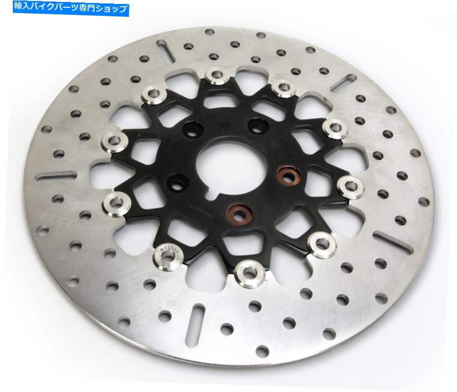 Brake Disc Rotors EBCカスタムステンレススチールローター - フルフローティングライトウェイト2ピースFSD022BLK EBC Custom Stainless Steel Rotor - Full Floating Light Weight 2-Piece FSD022BLK【並行輸入品】