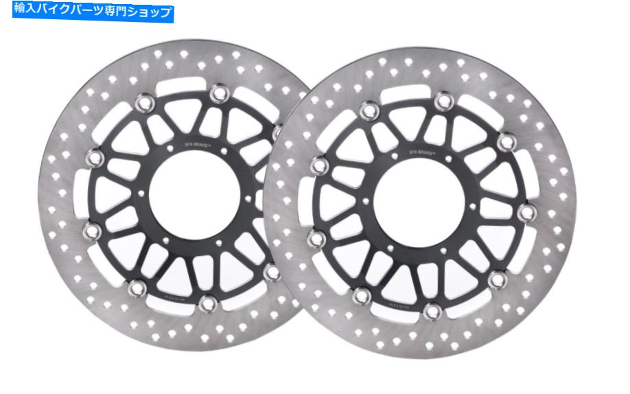 Brake Disc Rotors CBR1100XXブラックバードフロントブレーキディスクローターセット CBR1100XX Blackbird Front Brake Disc Rotor Set【並行輸入品】