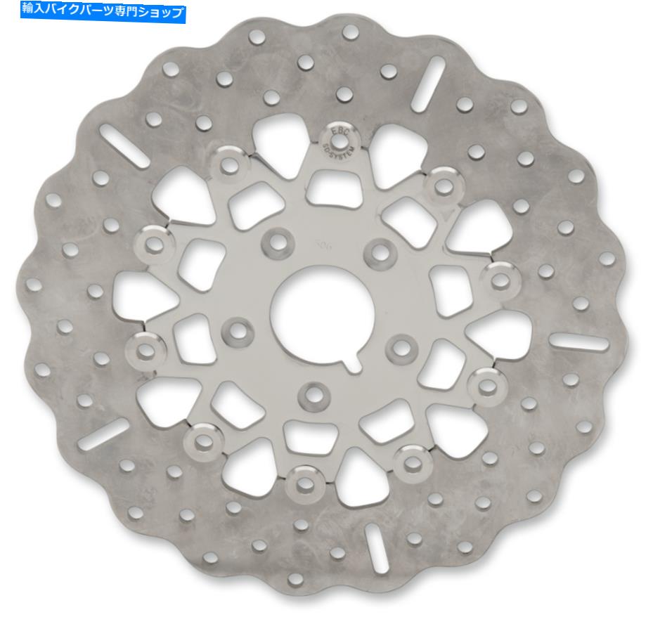 Brake Disc Rotors EBCカスタムステンレススチールローター - フルフローティングライトウェイト2ピースFSD026C EBC Custom Stainless Steel Rotor - Full Floating Light Weight 2-Piece FSD026C【並行輸入品】