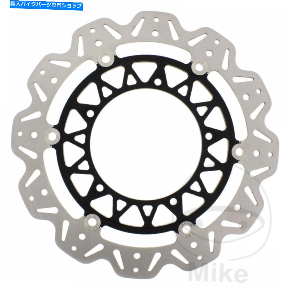 Brake Disc Rotors EBCフロントブレーキディスクVEEローターブラックヤマハFZ1 1000 N 2009 EBC Front Brake Disc Vee Rotor Black Yamaha FZ1 1000 N 2009【並行輸入品】