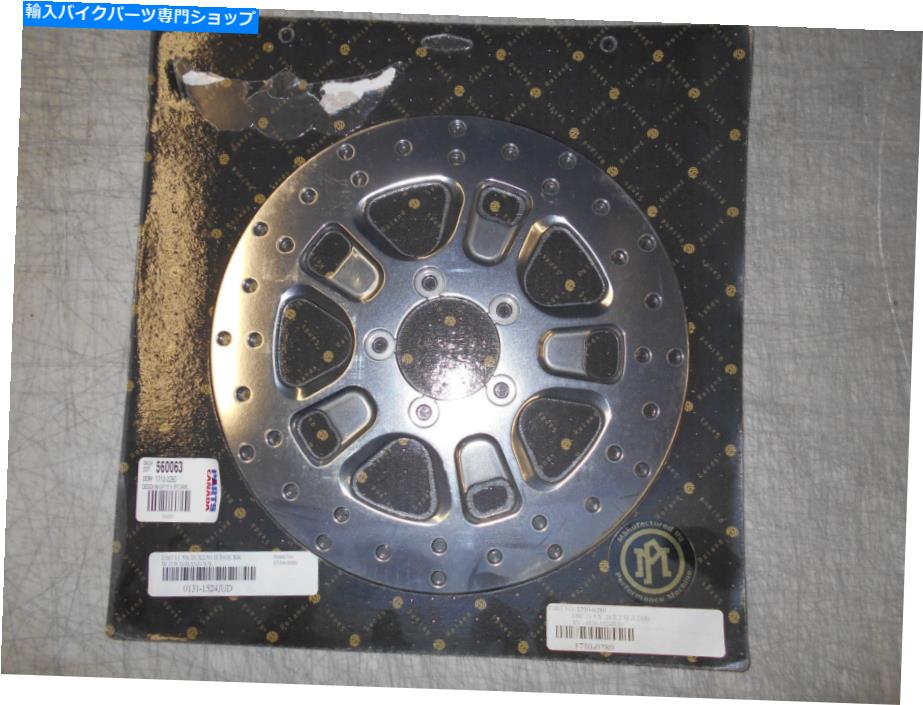 Brake Disc Rotors ローランドサンズ（RSD）11.5インチワンピースリアブレーキローター、ジャッジハーレーモデル Roland Sands (RSD) 11.5 Inch One Piece Rear Brake Rotor, Judge- Harley Models【並行輸入品】