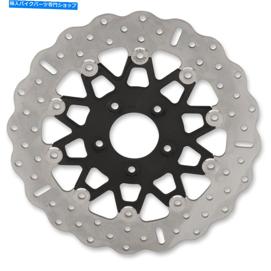 Brake Disc Rotors EBCフロント10スポークフローローターFSD025CBLK EBC Front 10 Spoke Flow Rotor FSD025CBLK【並行輸入品】|Us Custom Parts Shop USDM